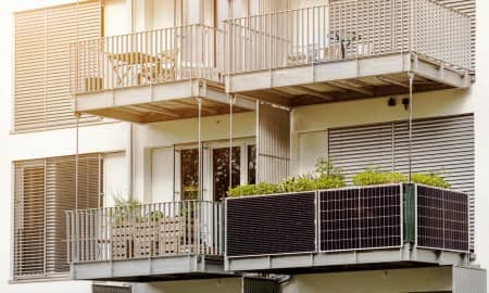 impianti fotovoltaici da balcone: installazione eseguita a Crema da una nostra impresa