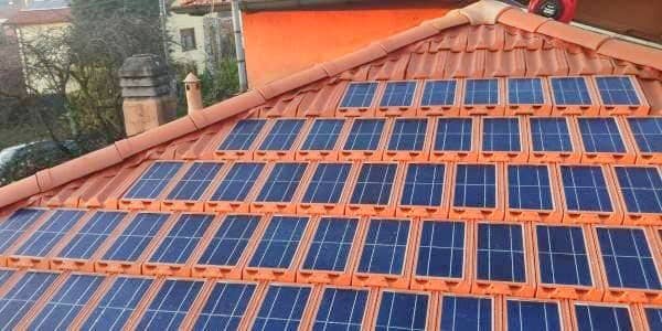 Tetto fotovoltaico integrato